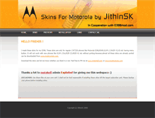 Tablet Screenshot of jithinsk.e398mod.com